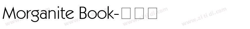 Morganite Book字体转换